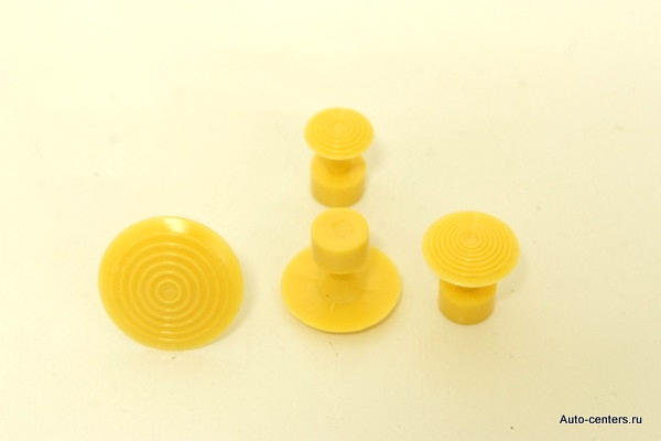 4 желтых клеевых пистона для минилифтера и обратного молотка